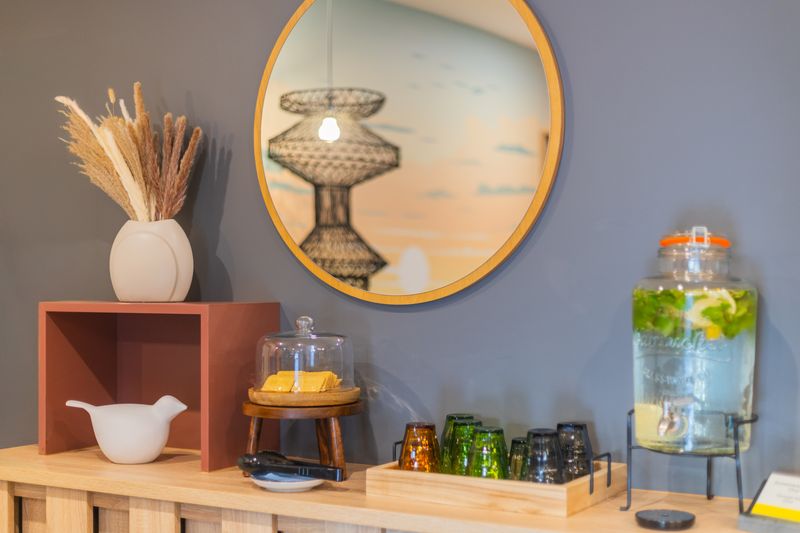 Welcome drink and snacks for a relaxed start